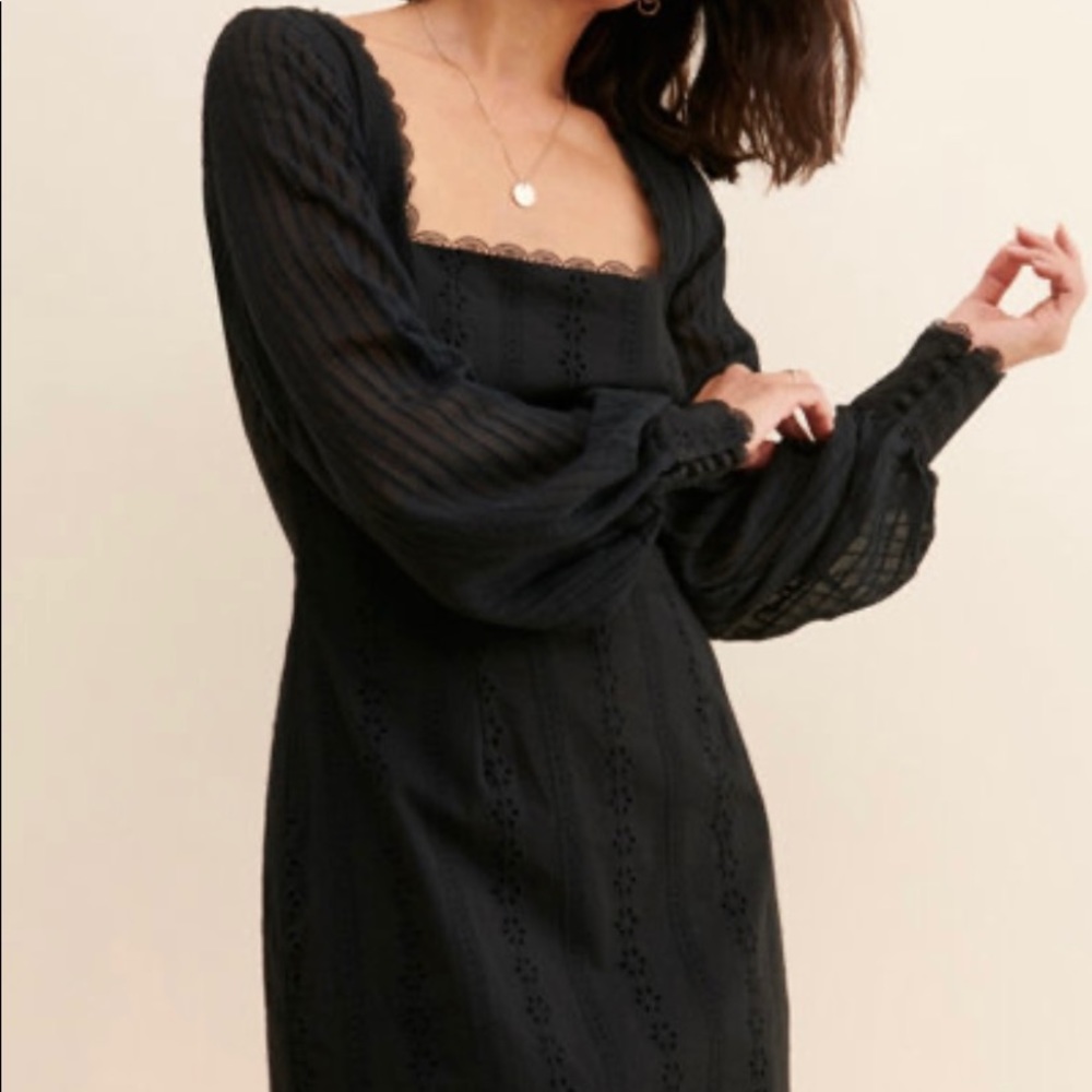 Stevie May Little Lace Black Dress